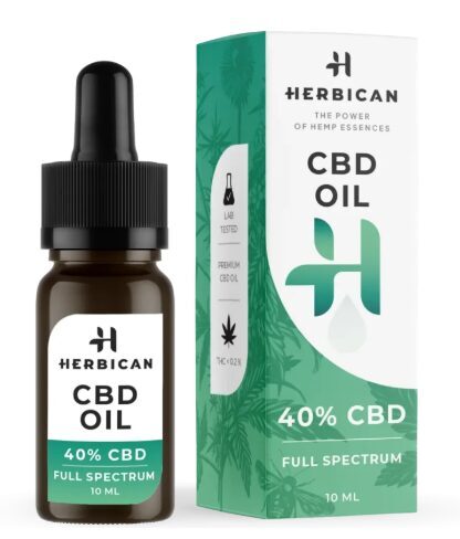 Herbican Vollspektrum CBD Öl 40 %, 4000 mg, 10 ml