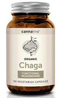 Cannaline „Chaga“ Funkciniai Grybai (90 kapsulių)