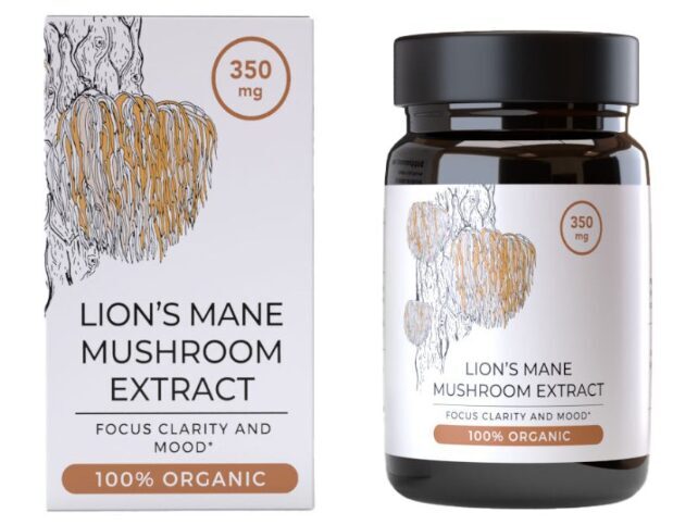 Endoca Lion’s Mane Mushroom Extract – 30 Capsules
