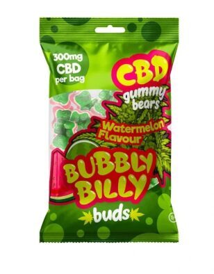 Multitrance Watermelon CBD Gummies – 300 mg CBD, 10 pcs × 30 mg, 100 g