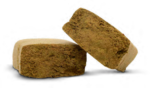 PRESSED POLLEN HASH - hašišas