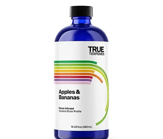 True Terpenes aromātisks terpēnu maisījums „Āboli un banāni“ (Apples & Bananas), 5 ml