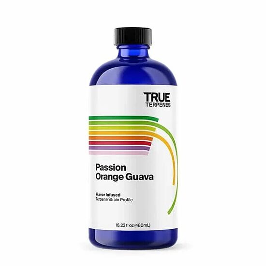 True Terpenes aromātisks terpēnu maisījums „Passion Orange Guava“, 5 ml