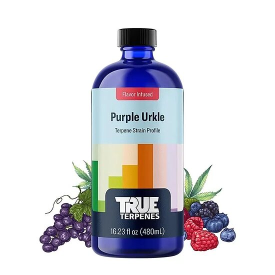 True Terpenes aromatizuotas terpenų mišinys „Purple Urkle“, 5 ml