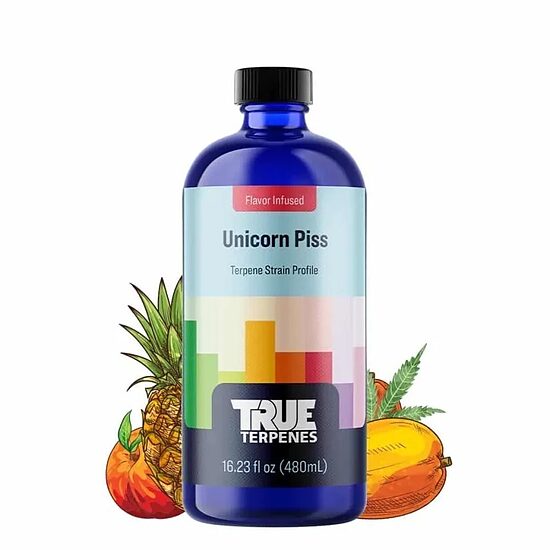 True Terpenes aromatizuotas terpenų mišinys „Unicorn Piss“, 5 ml