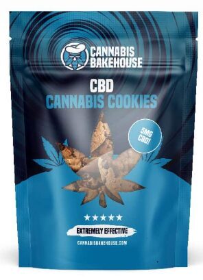 Cannabis Bakehouse CBD Kanapių Sausainiai (115g) – 15mg CBD