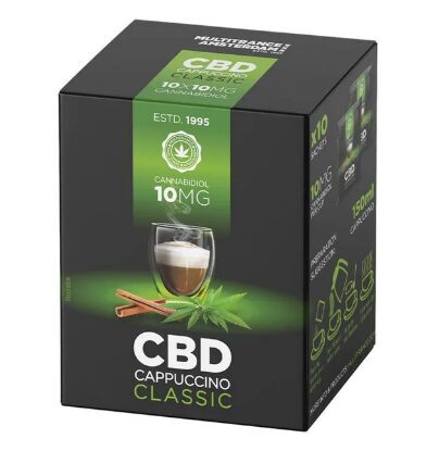 Multitrance CBD Instant Cappuccino (10 Stk. x 14g) – Sanfte Energie
