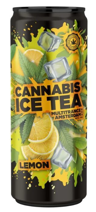 Atsvaidzinošs Kanabisa Dzēriens ar Zaļās Tējas Ekstraktu (250 ml)