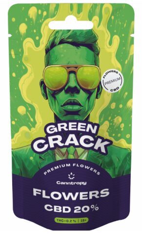 Canntropy CBD Blüten Green Crack (CBD 20%) – Premium Qualität