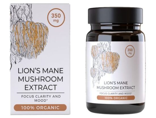 Endoca Lion’s Mane Mushroom Extract, 30 kapsulių