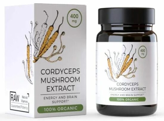 Endoca Cordyceps Mushroom Extract – ekologiškas kordicepso ekstraktas, 30 kapsulių