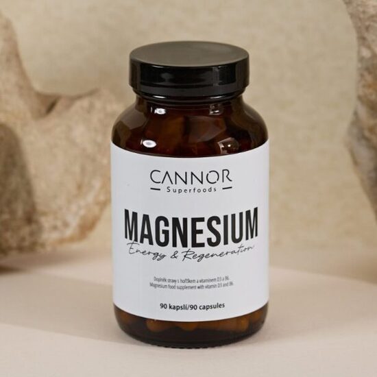 Cannor Magnesium Complex 2147 mg with Vitamins D3 and B6, 90 Capsules, 200 g