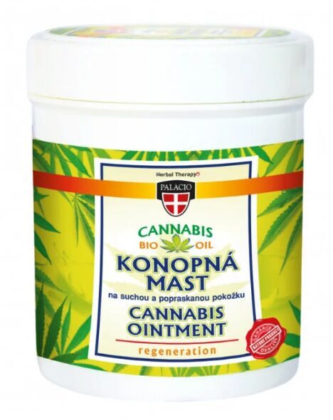Palacio CANNABIS regeneruojamasis kanapių tepalas, 125 ml