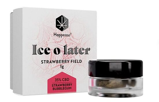 Happease Strawberry Field Ice-O-Lator – CBD-uute 35 %, 1 g