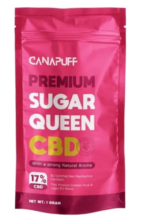 CanaPuff CBD kaņepju ziedi „Sugar Queen“ – CBD 17 %, 1–10 g