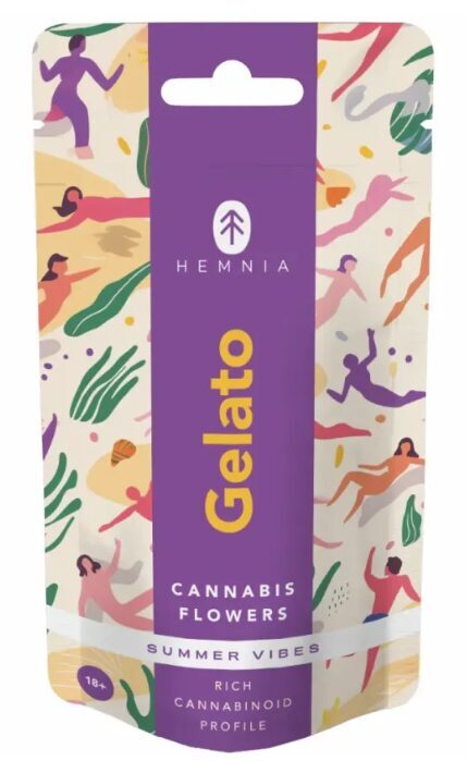 Hemnia CBD kaņepju ziedi „Gelato – Summer Vibes“, 1–5 g