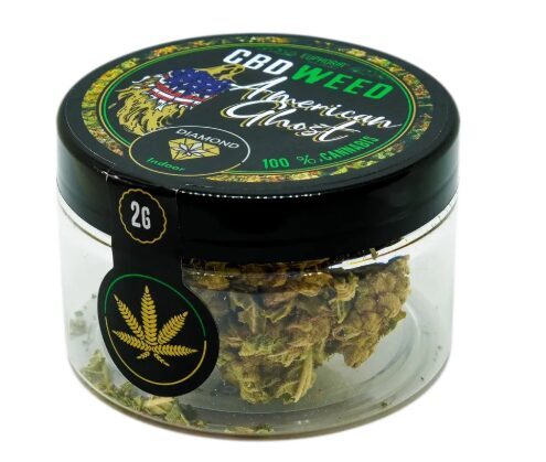 Euphoria CBD kaņepju ziedi “Diamond American Ghost” – 2 g