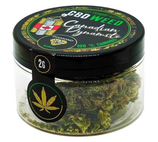 Euphoria CBD kaņepju ziedi “Diamond Canadian Dynamite” – 2 g