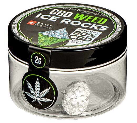 Euphoria CBD Ice Rock 80 % – tehnisko kaņepju ziedi, 2 g