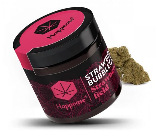 Happease CBD kaņepju ziedi “Strawberry Bubblegum”, 1–5 g