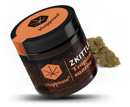 Happease CBD kanapių žiedai „Zkittlez“, 1–5 g