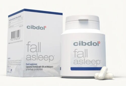 Cibdol Fall Asleep kapsulas ar CBD un melatonīnu, 30 gab.