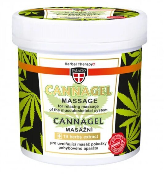 Palacio CANNAGEL kanapių masažo gelis – 250 ml