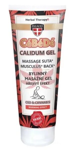 Palacio CéBéDé Calidum šildantis masažo gelis su CBD – 200 ml