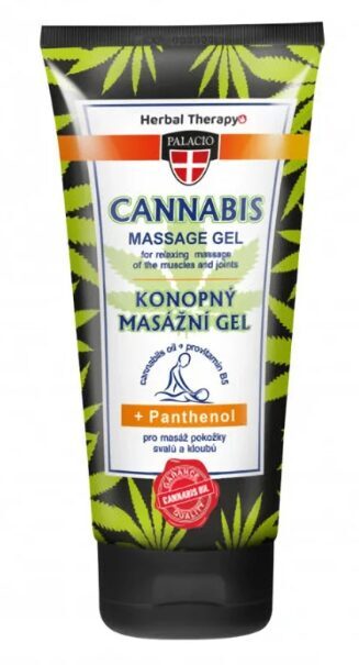 Palacio kanapių masažinis gelis su pantenoliu – 200 ml