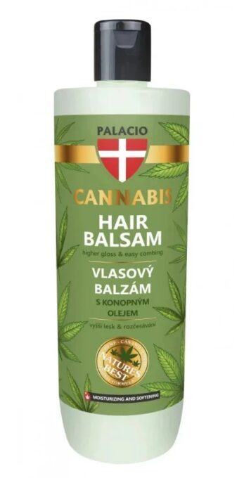 Palacio Cannabis plaukų balzamas su kanapių sėklų aliejumi – 500 ml