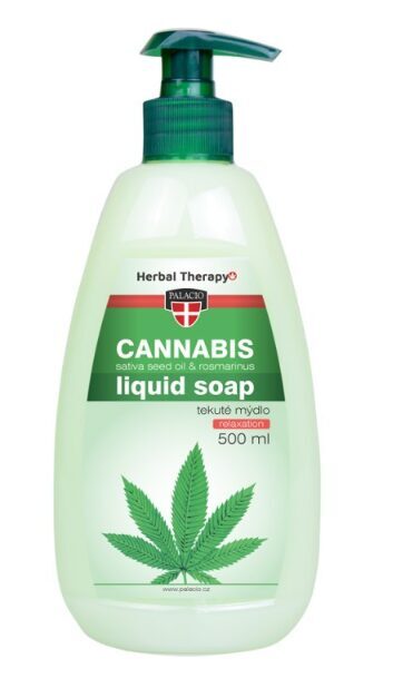 Palacio Cannabis Rosmarinus skystas muilas su kanapių aliejumi ir rozmarinais – 500 ml
