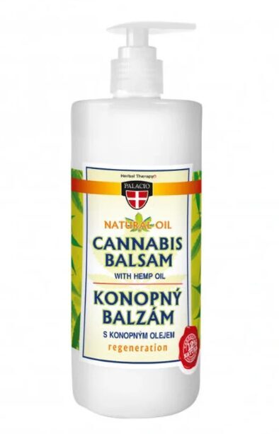 Palacio CANNABIS kūno balzamas su pompa – 500 ml