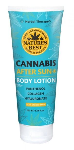 Palacio Cannabis kūno losjonas po saulės – 200 ml