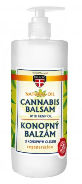 Palacio Cannabis kūno balzamas su pompa, 500 ml