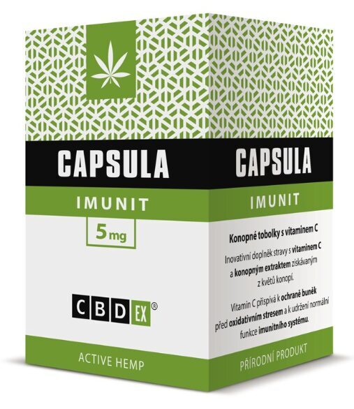 CBDex CBD Imunit kapsulas – 60 gab., 300 mg