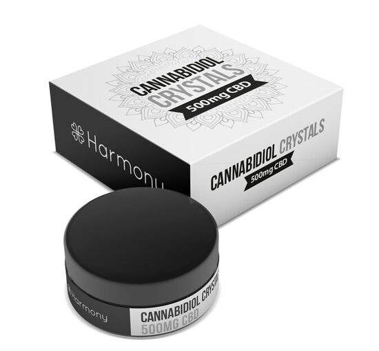 Harmony Pure CBD kristāli, >99 % tīrība, 500 mg