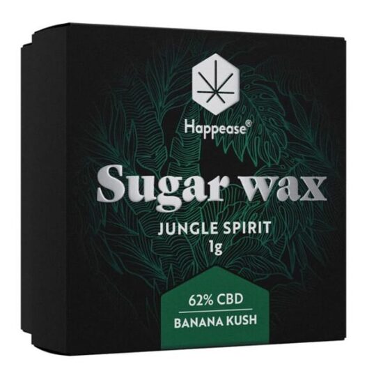 Happease Jungle Spirit Sugar Wax CBD ekstrakts 62 %, 1 g