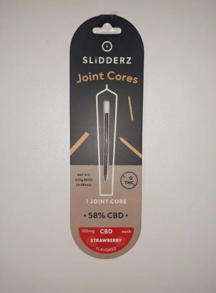 Slidderz Joint Core Strawberry – 100 mg CBD, 1 gab. × 0,17 g