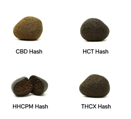 Morocco hašiša paraugu komplekts – CBD, HCT, HHCPM un THCX hašišs, 4 × 1 g