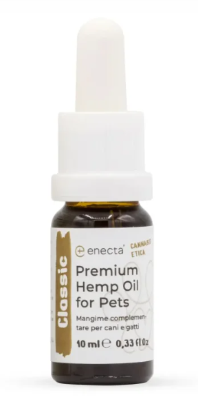 Enecta CBD-öljy lemmikeille 5 %, 500 mg, 10 ml