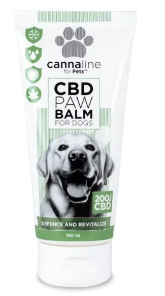 Cannaline CBD-tassubalsami koirille, 200 mg CBD, 100 ml