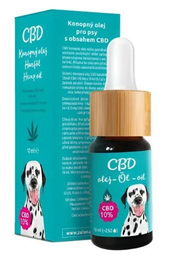 Alpha-Cannadorra CBD-hamppuöljy koirille, 10 % CBD, 10 ml