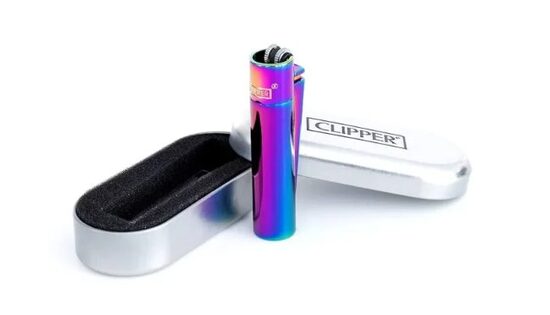 Clipper Metal Icy Colors 2 – daugkartinis metalinis žiebtuvėlis