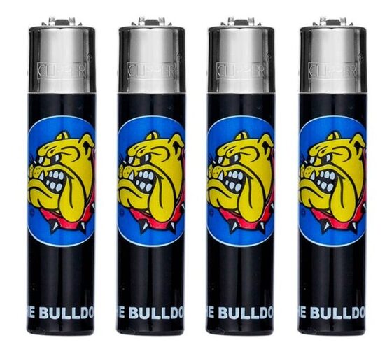 The Bulldog Clipper žiebtuvėliai, 48 vnt. prekybinėje pakuotėje