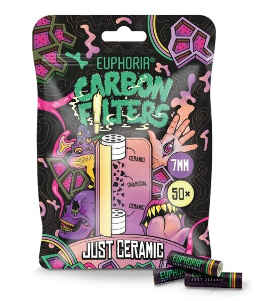 Euphoria Just Ceramic anglies filtrai su keraminiais galais, 50 vnt.