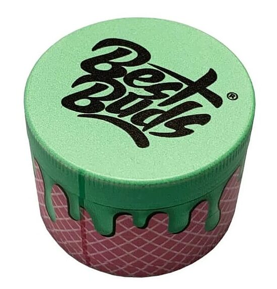 Best Buds Gelato Pistachio Blackberry 4 dalių smulkintuvas, 50 mm