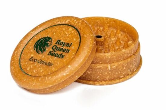 Royal Queen Seeds Eco Grinder ekologiškas žolelių smulkintuvas, 2 dalių, 62 mm