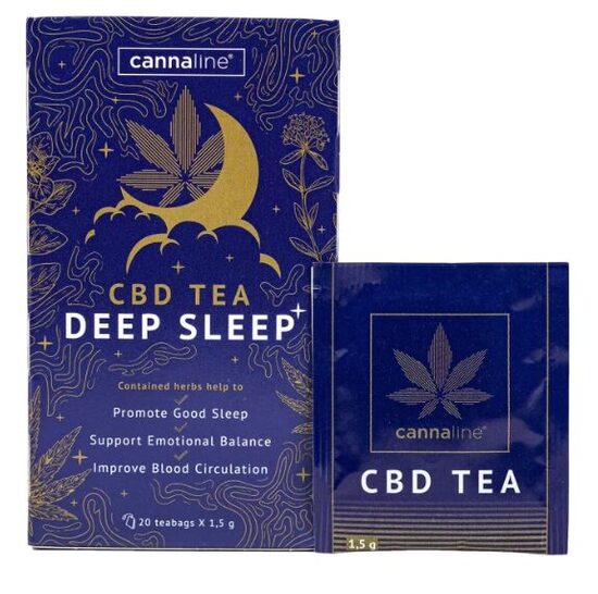 CANNALINE CBD DEEP SLEEP -tee, 30 g