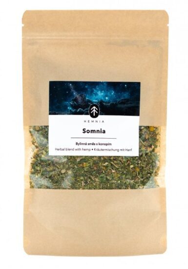 Hemnia SOMNIA – yrttisekoitus hampulla, 50 g