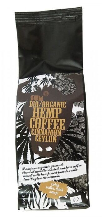 SUM BIO hamppukahvi Ceylon-kanelilla, 250 g